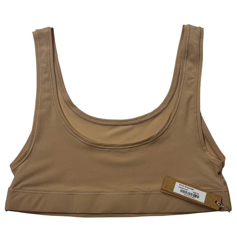 SKIMS Jelly Sheer Scoop Neck Bralette Lot of 2 Clay Extra Small - Picture 6 of 10